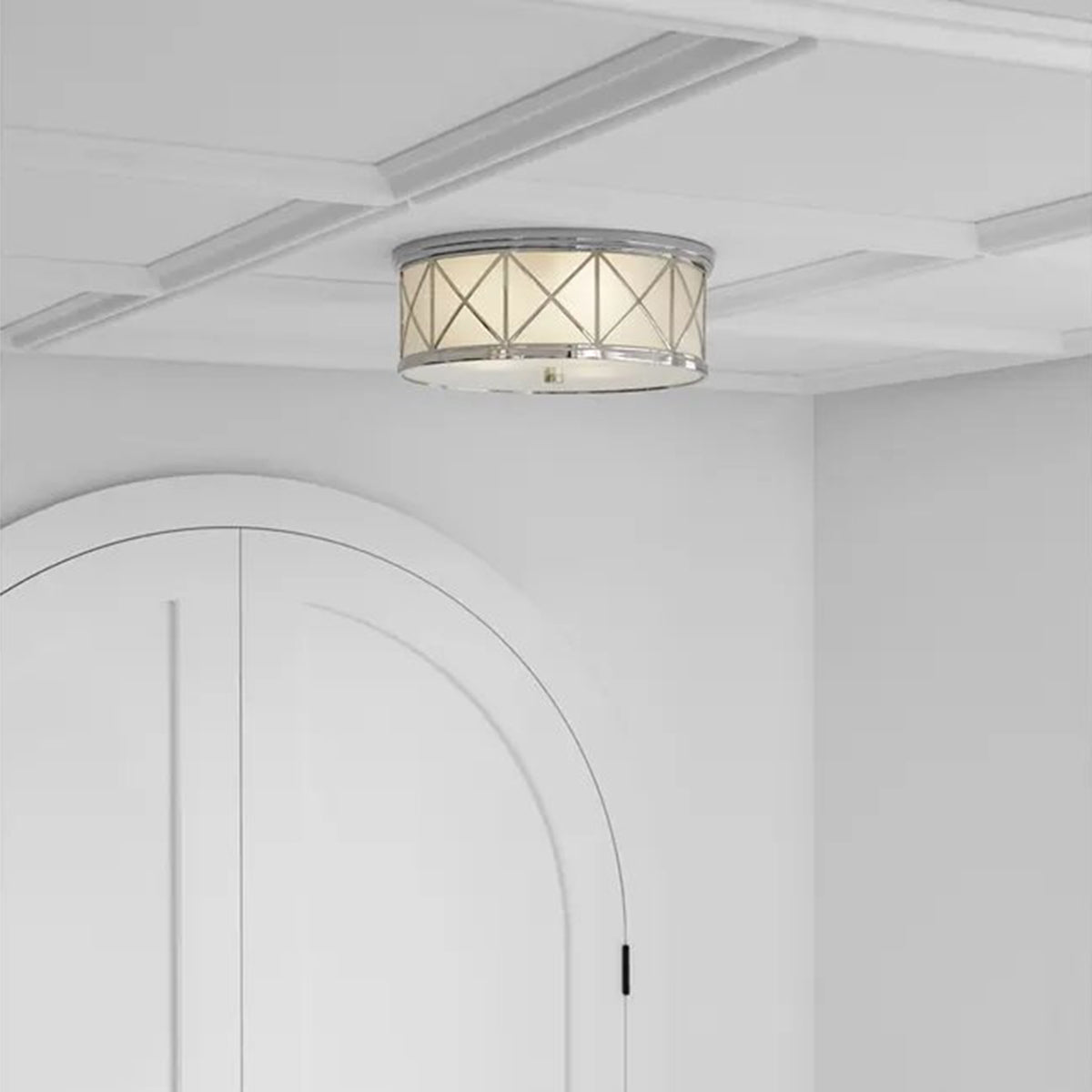 Flush mount light lifestyle photo