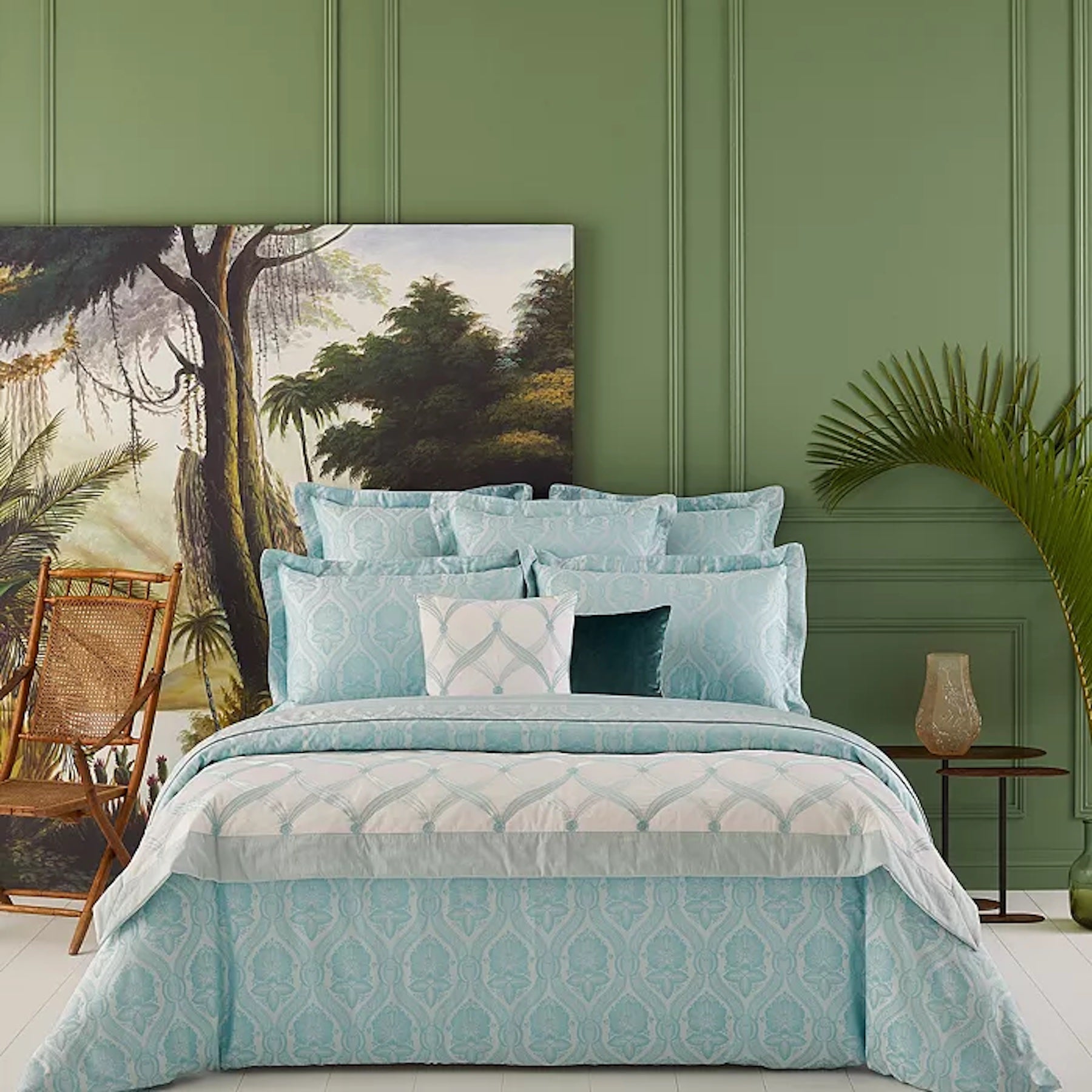 Yves Delorme Nil Blue Collection