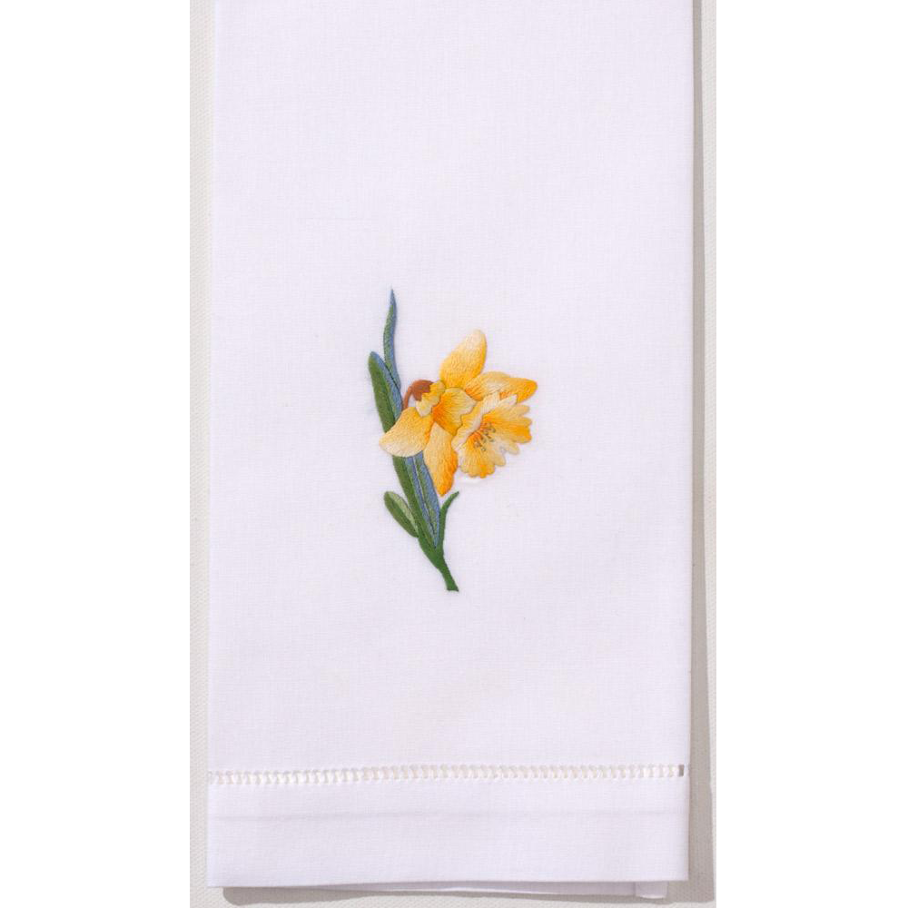 Henry Handwork Daffodil Guest Towel
