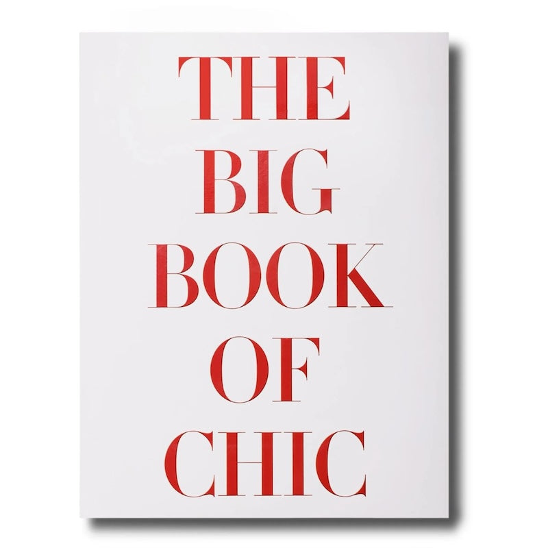 Image of the book cover titled "The Big Book of Chic"