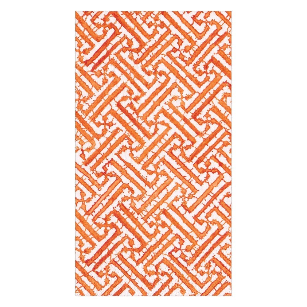 Caspari Fretwork Guest Towels