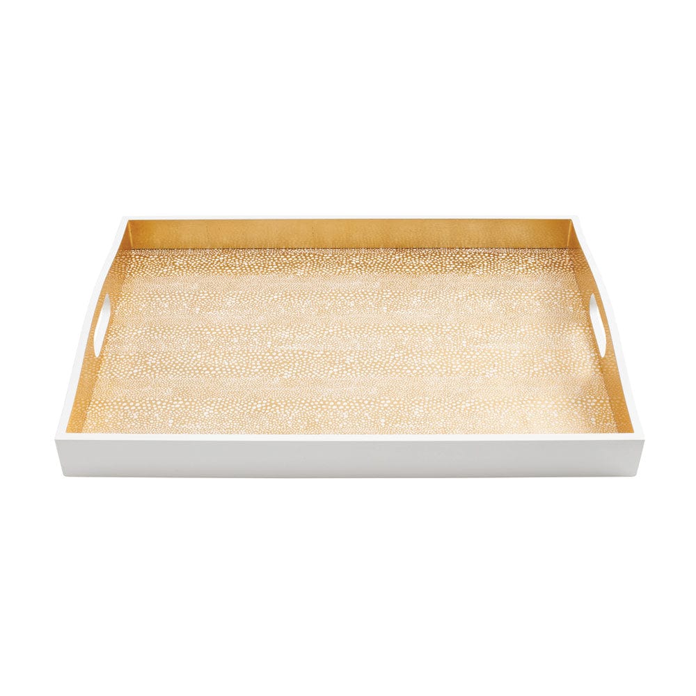 Caspari Pebble Lacquer Tray