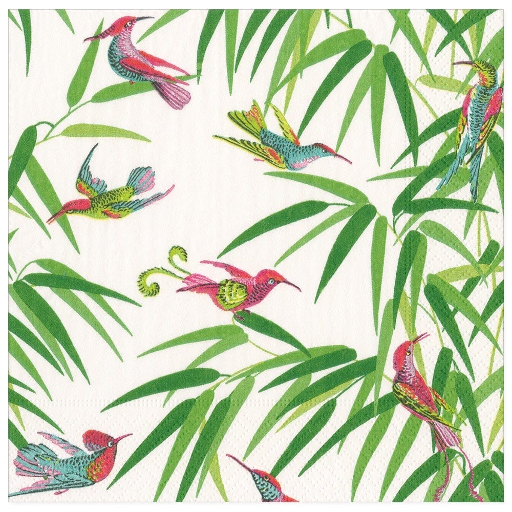 Caspari Birds in Paradise Dinner Napkins