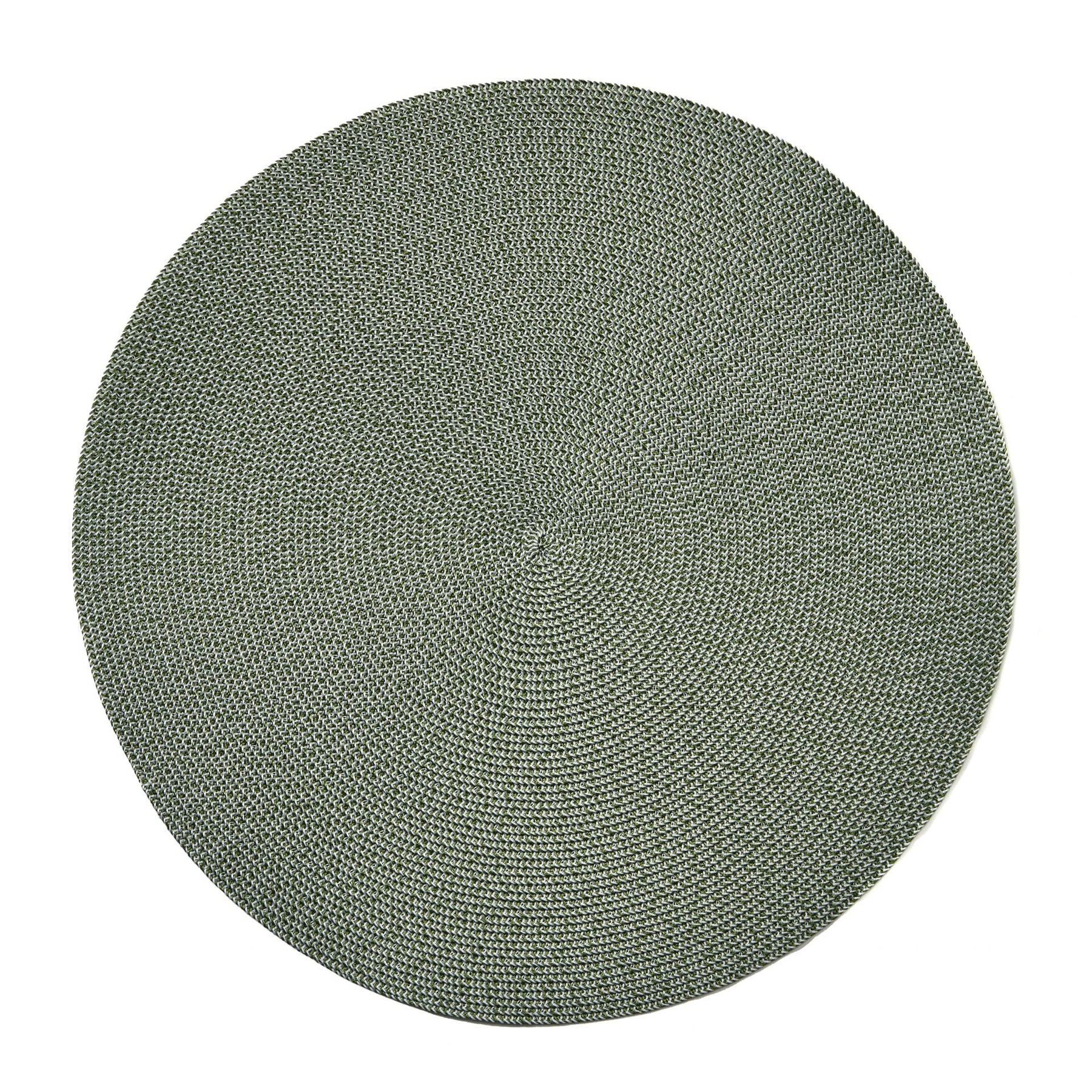 An image of Deborah Rhodes Bistro Round Braided Placemat - Set of 4