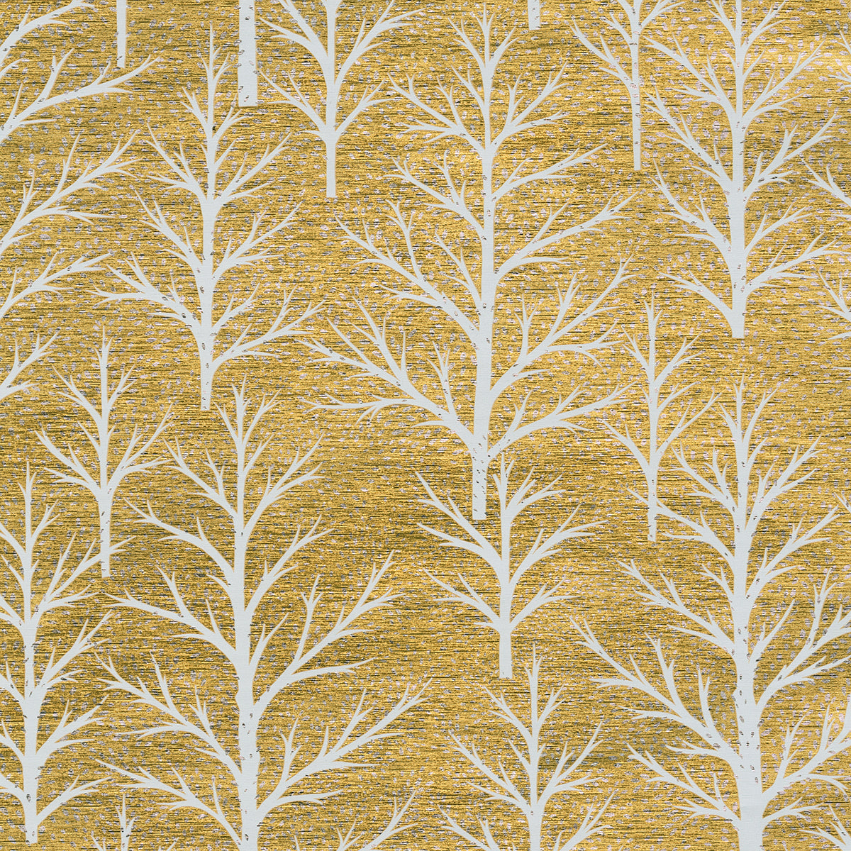 An image of Caspari Winter Trees Roll Wrap