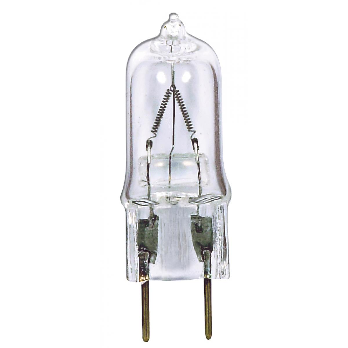 An image of Satco 20 watt Halogen T4- Clear Bi Pin G8 base 120 volts
