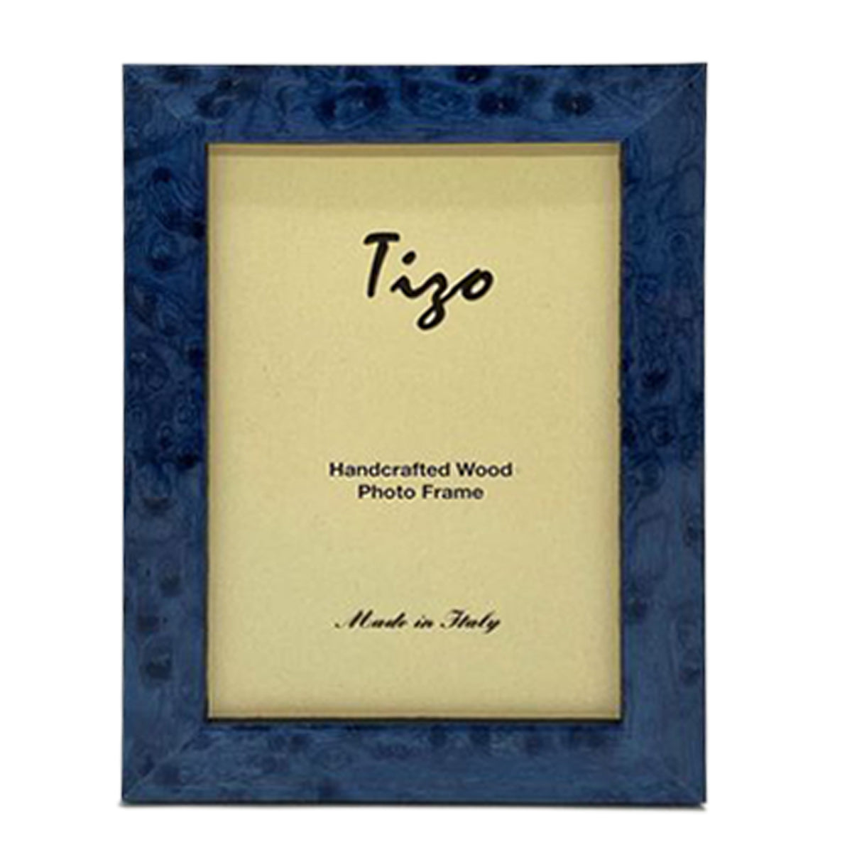 Tizo Burl Pattern Italian Wood Frame