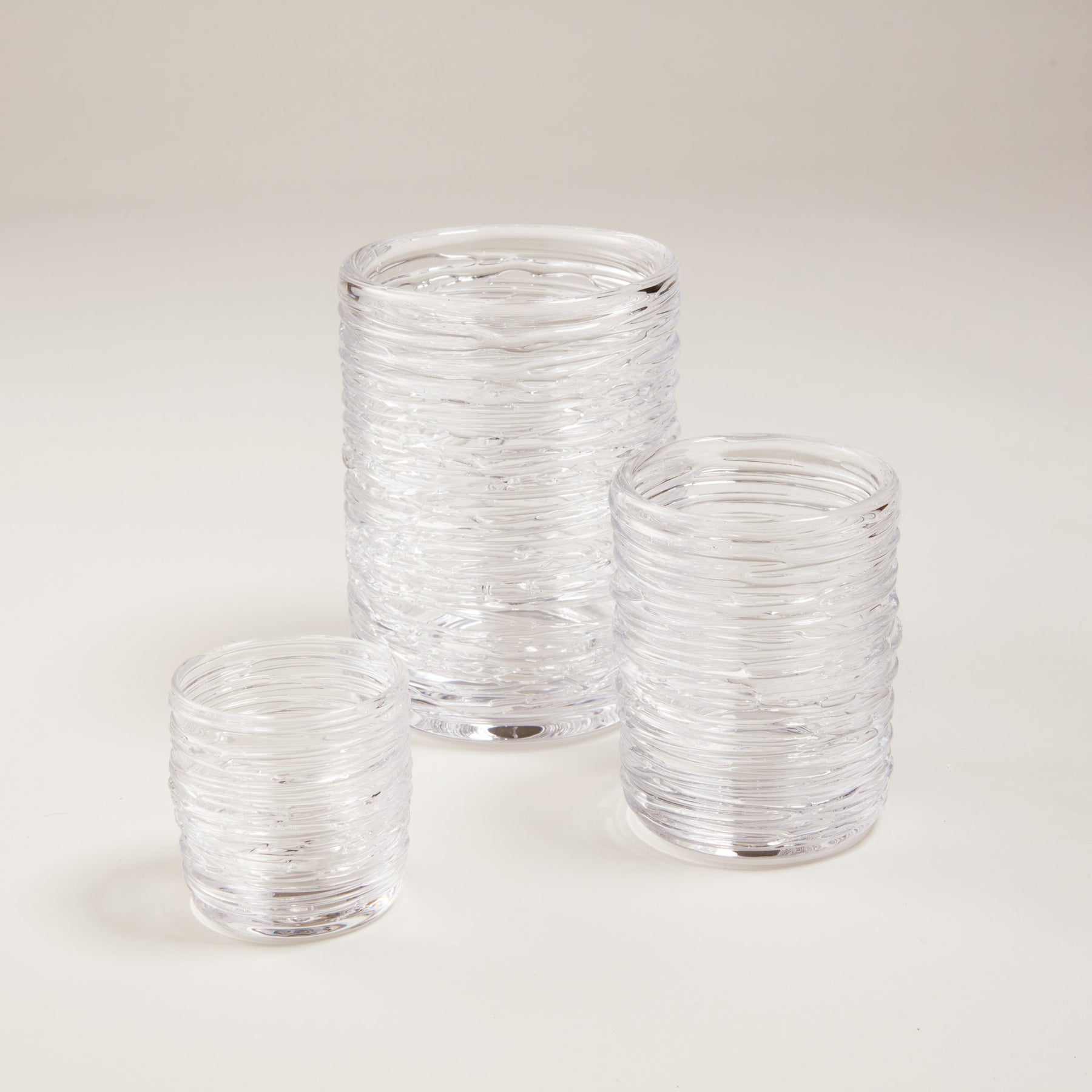 An image of Simon Pearce Echo Lake Hurricane Trio (3 PC Set)