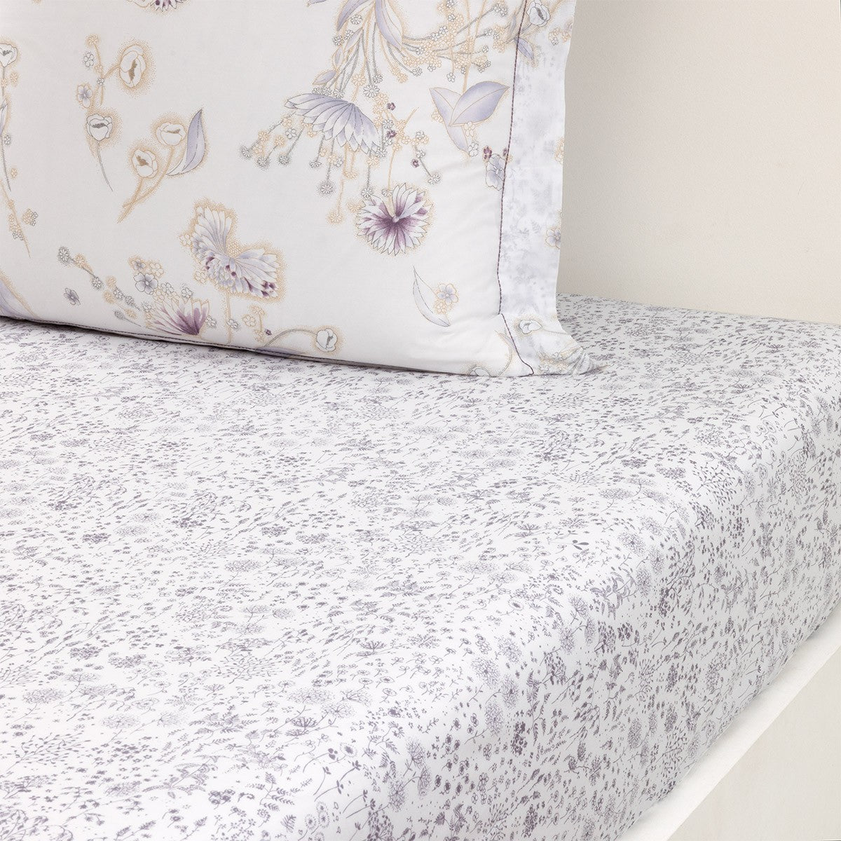 Yves Delorme Givre Fitted Sheet