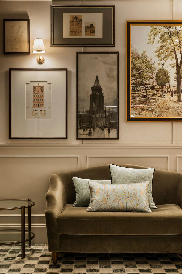An image of Yves Delorme Graminee Decorative Pillow