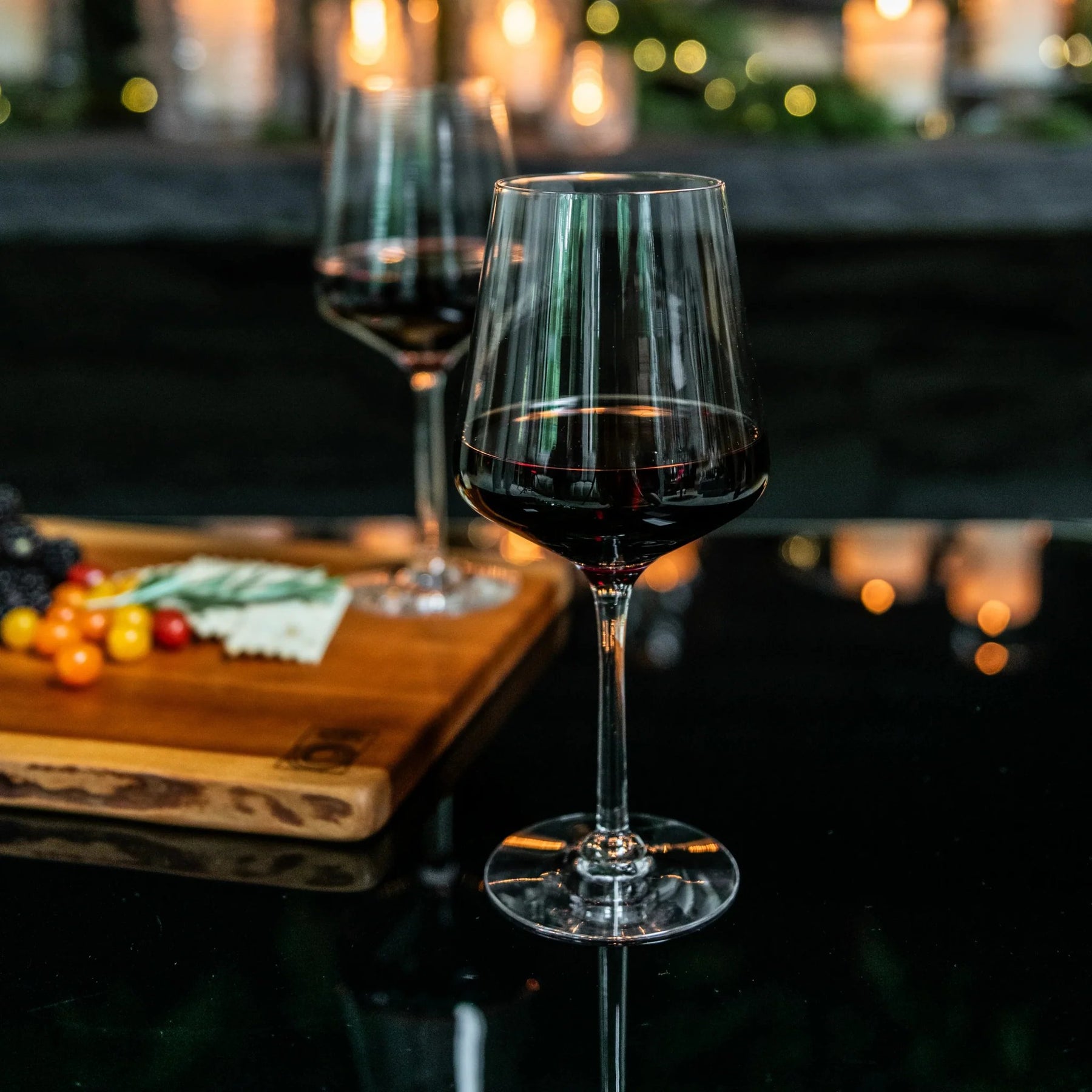 An image of Simon Pearce Vintner Red Wine in Gift Box - Set of 2