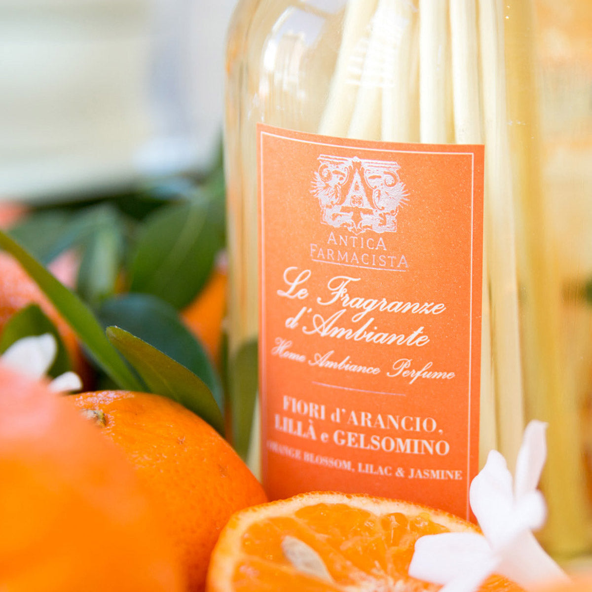 An image of Antica Farmacista Orange Blossom, Lilac & Jasmine Reed Diffuser 16.9 fl oz