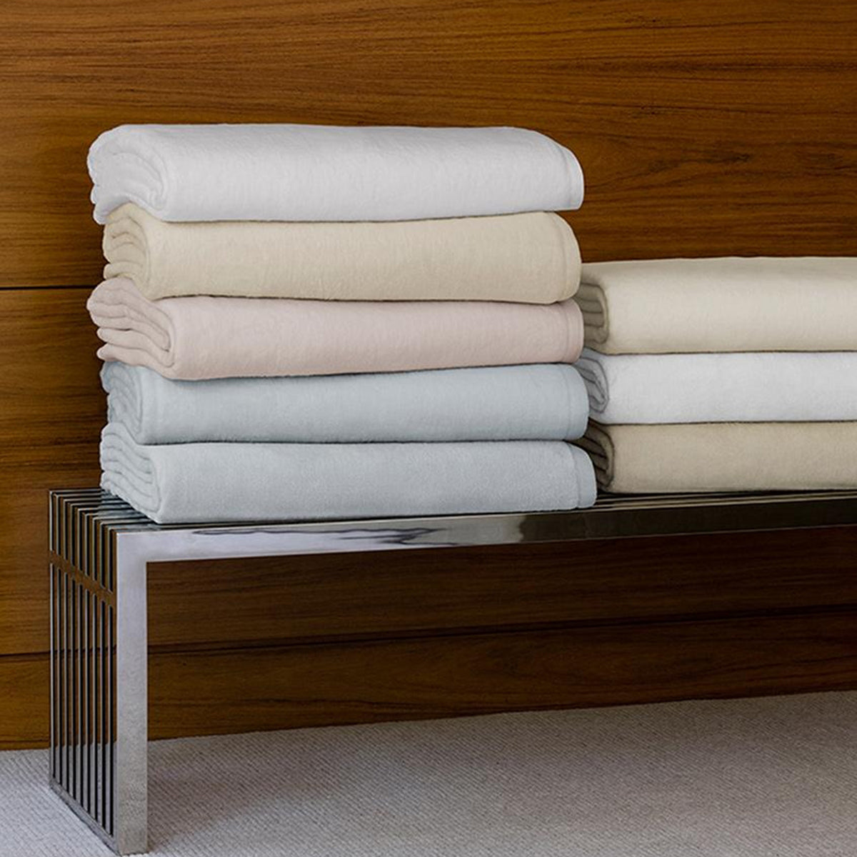 An image of Sferra St Moritz Blanket