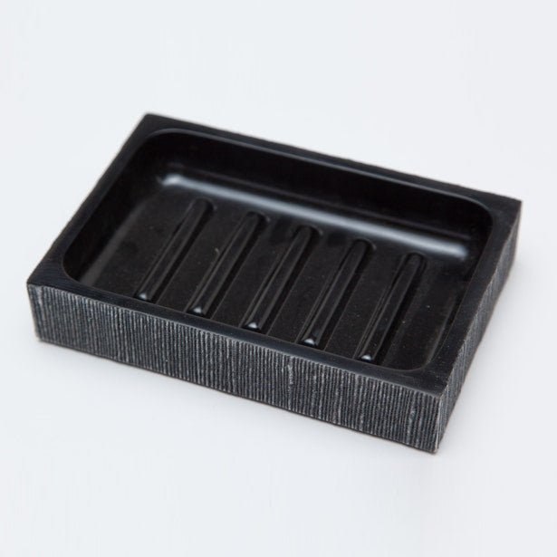 Pigeon and Poodle Bruges Soap Dish - Charcoal