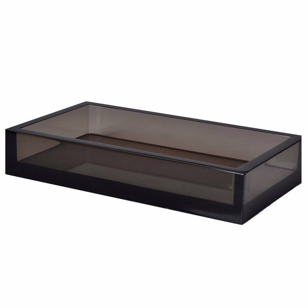 Mike and Ally Smoked Ice Large Vanity Tray