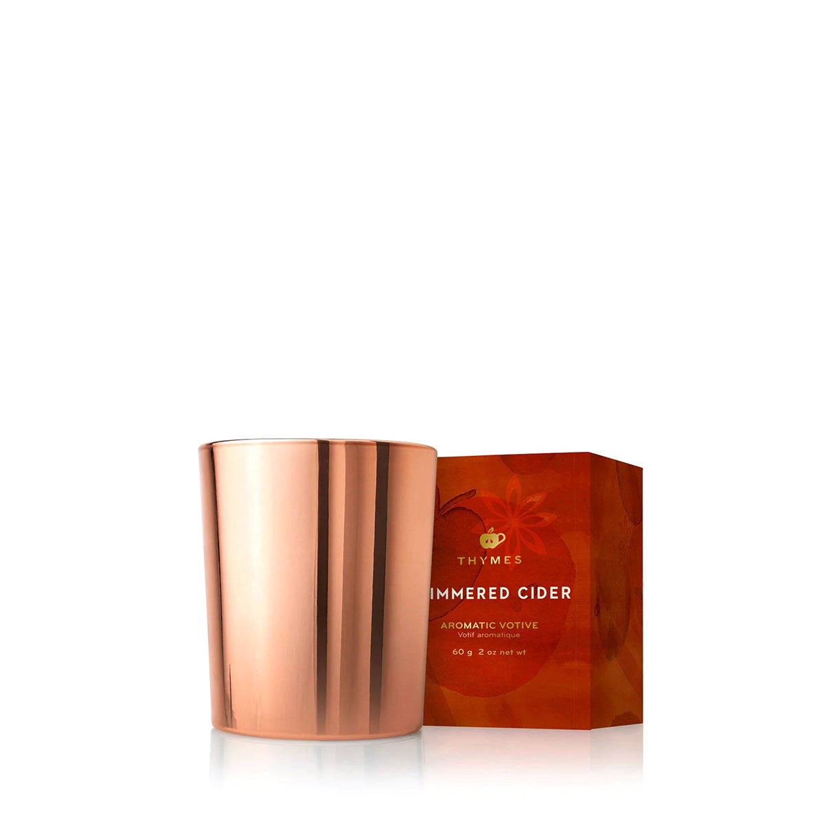 Thymes Simmered Cider Votive Candle 2 oz