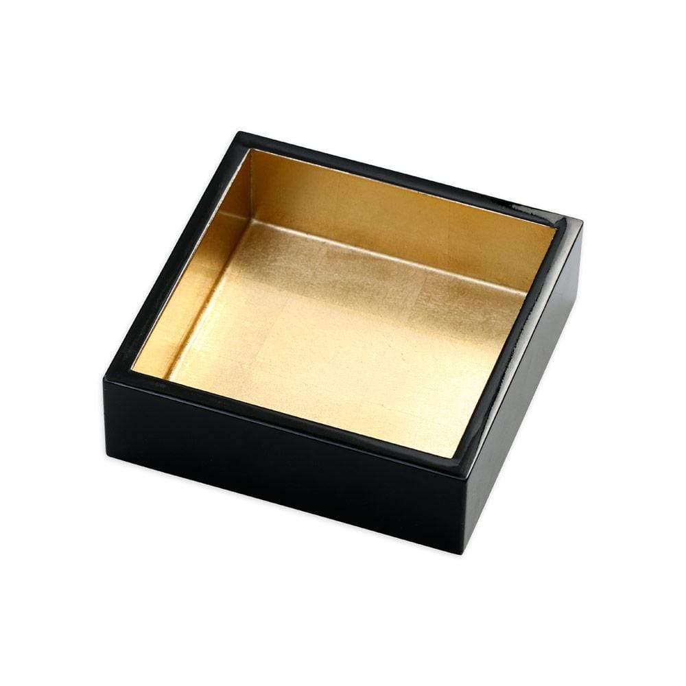 An image of Caspari Lacquered Cocktail Napkins Holder