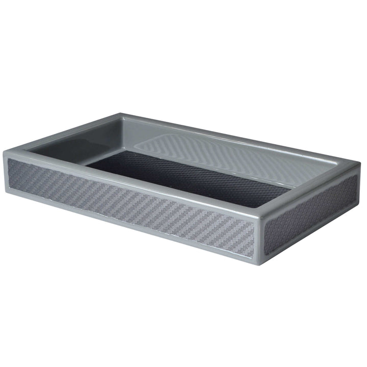 Mike and Ally Le Mans Graphite Small Rectangular Tray