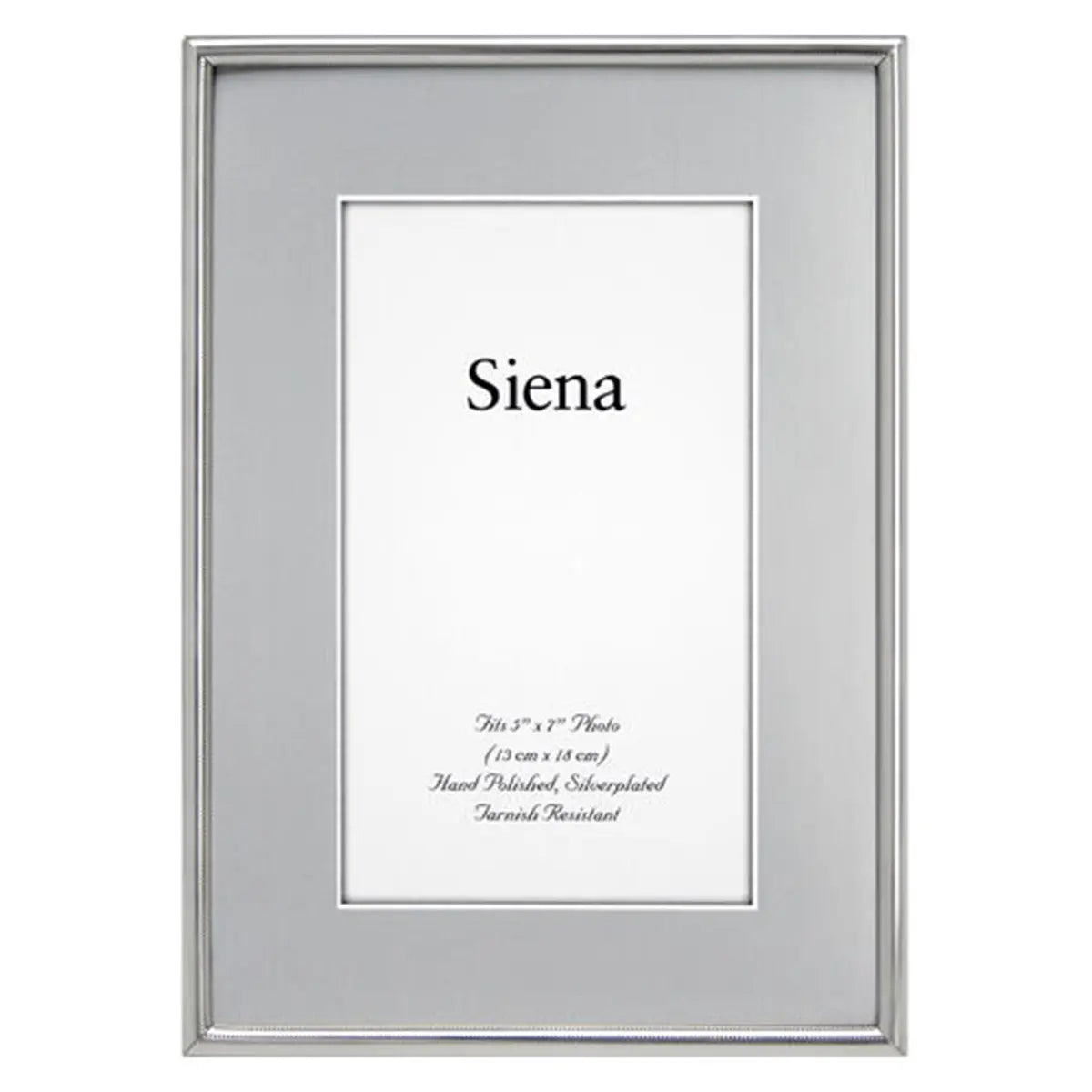 Siena Narrow Mesh Silverplate Frame