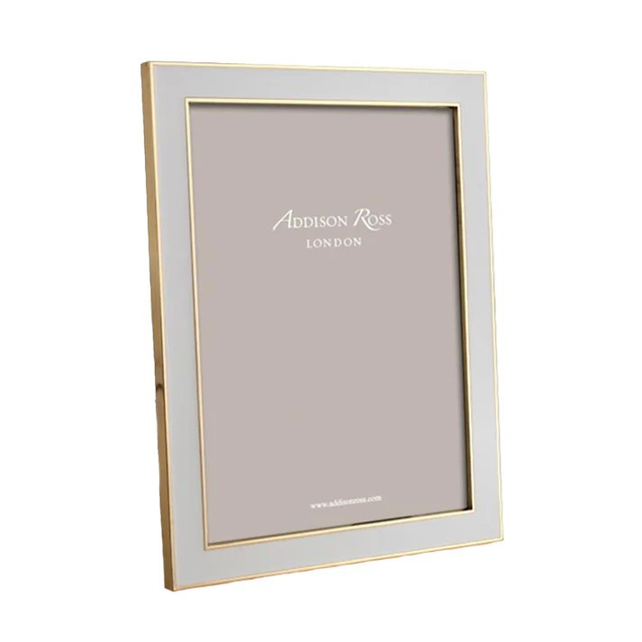 An image of Addison Ross Enamel with Gold Frame