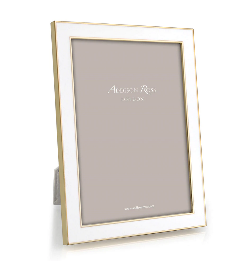 Addison Ross Enamel with Gold Frame