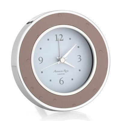 An image of Addison Ross Faux Ostrich Alarm Clock