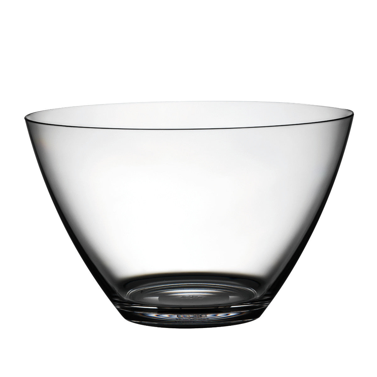 An image of Mepra Policarbonato 11in Round bowl, Transparent