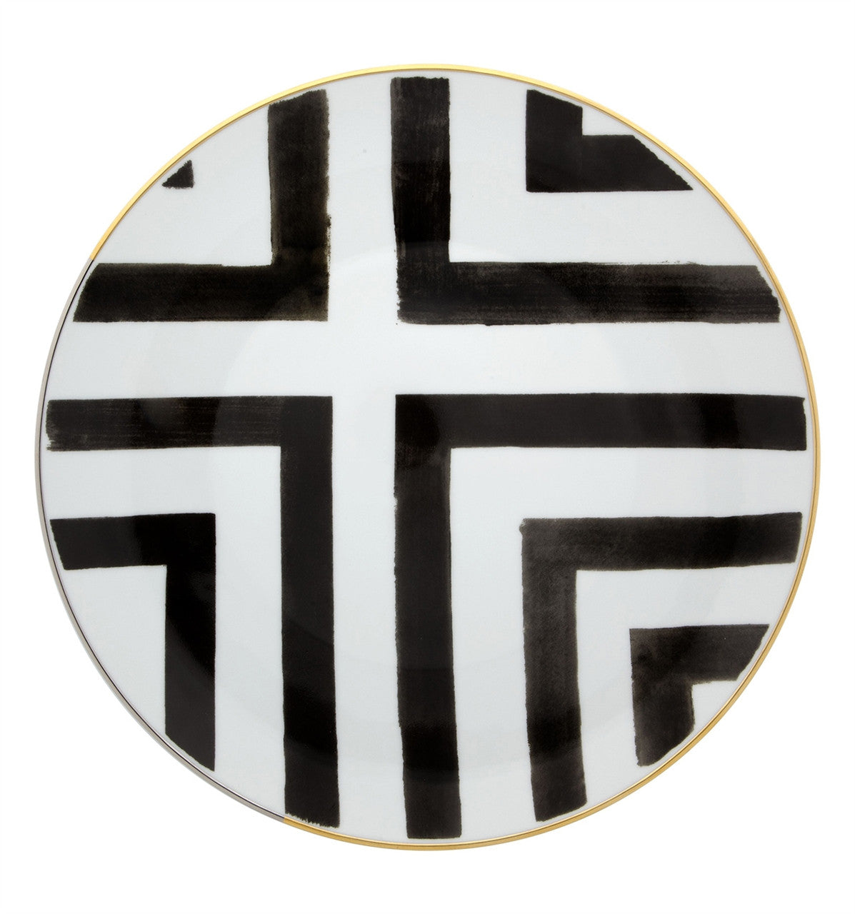 An image of Vista Alegre Christian La Croix Sol & Sombra Dinner Plate