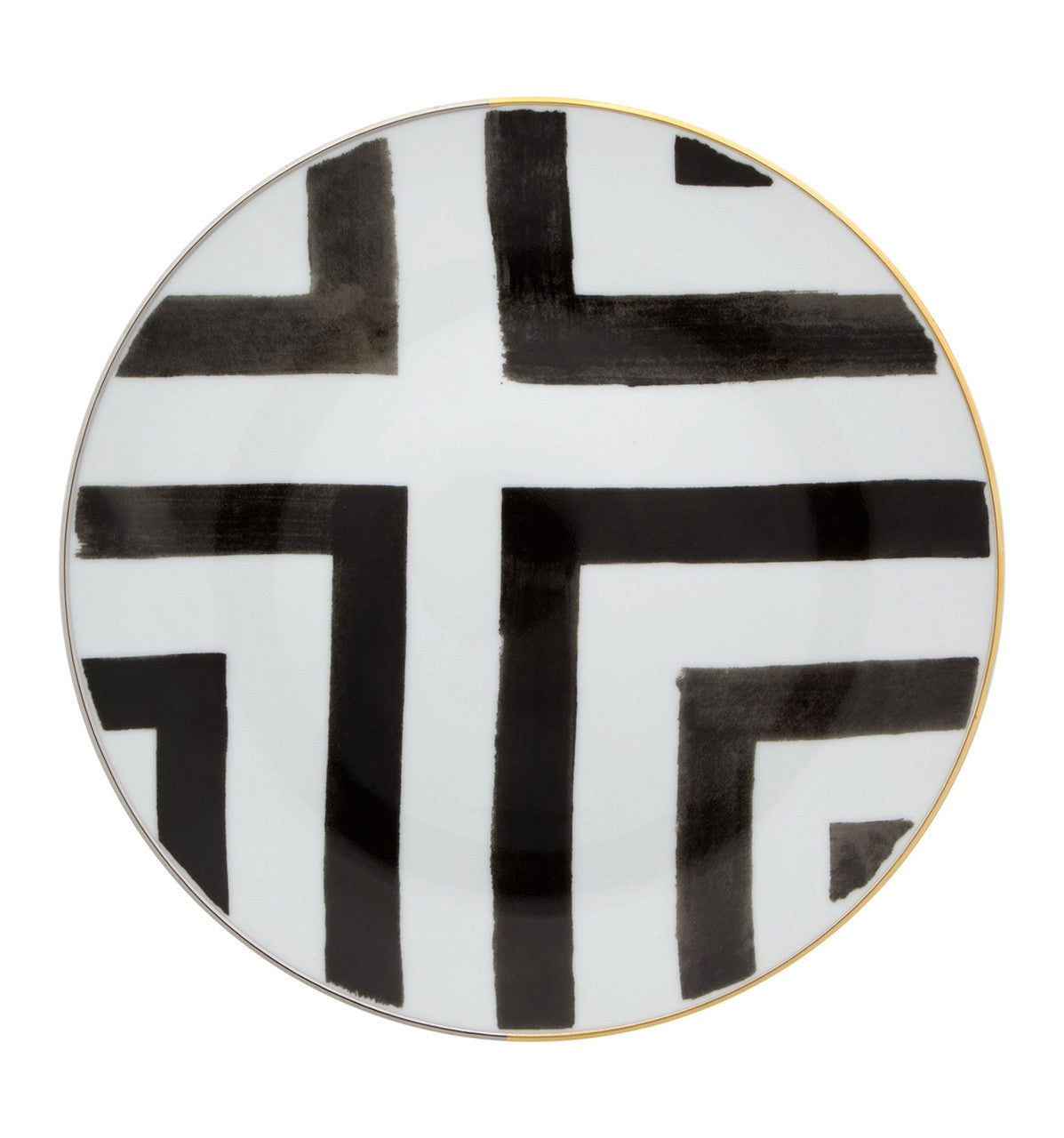 An image of Vista Alegre Christian La Croix Sol & Sombra Dessert/Salad Plate