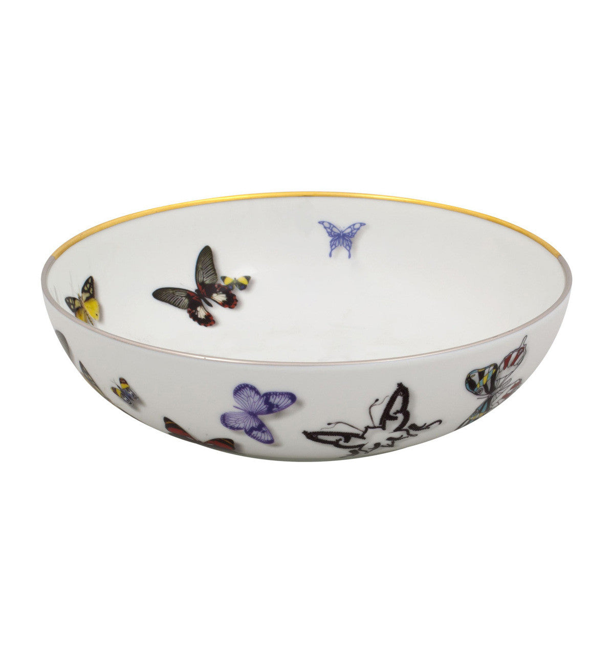 Vista Alegre Christian La Croix Butterfly Parade Cereal Bowl