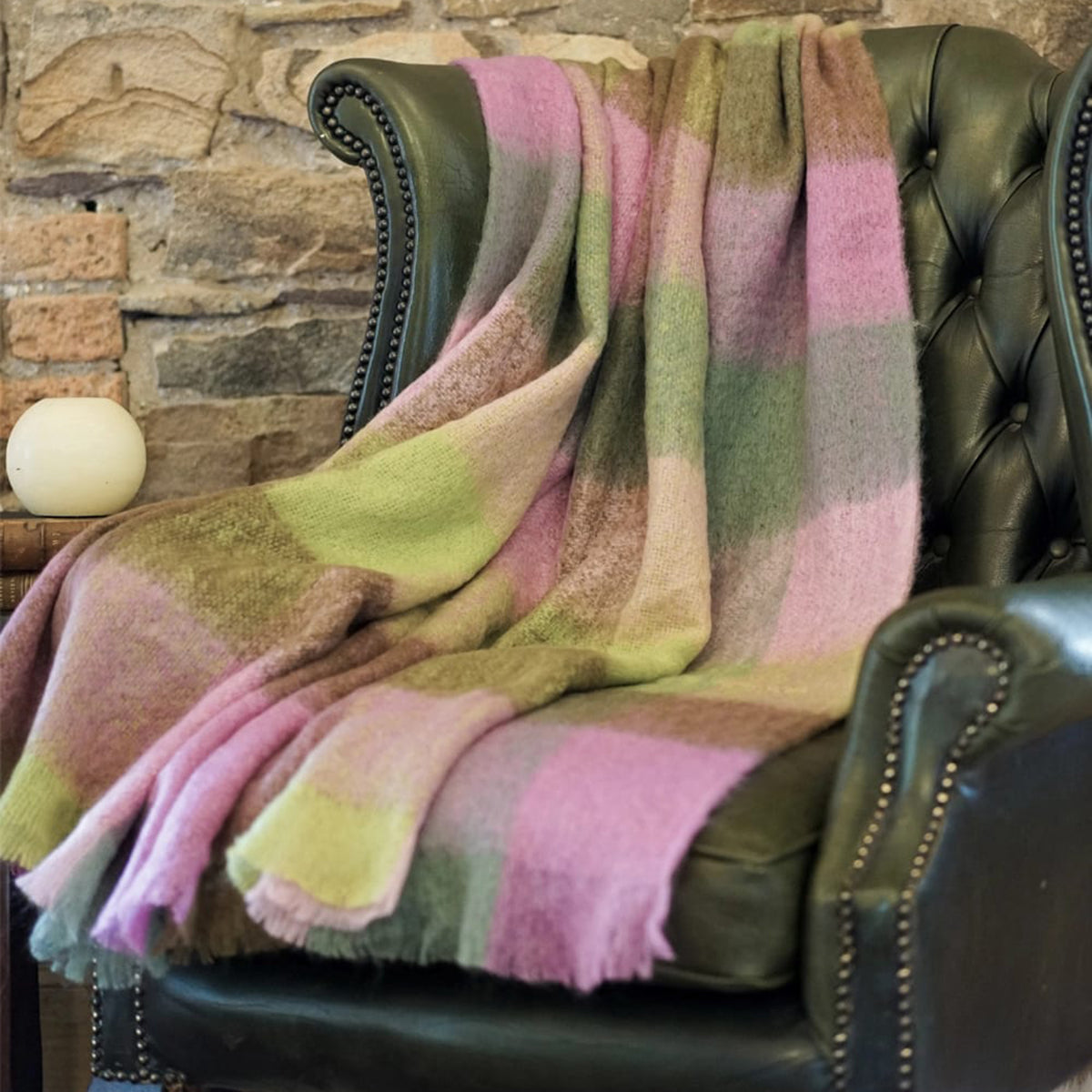 Avoca Mohair Throw Wicklow Gap