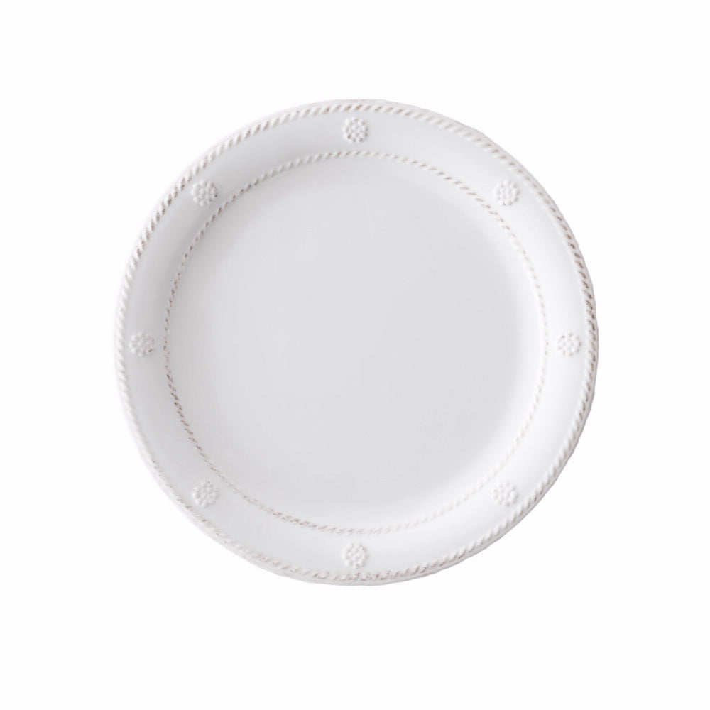 An image of Juliska Berry & Thread Melamine Whitewash Salad Plate