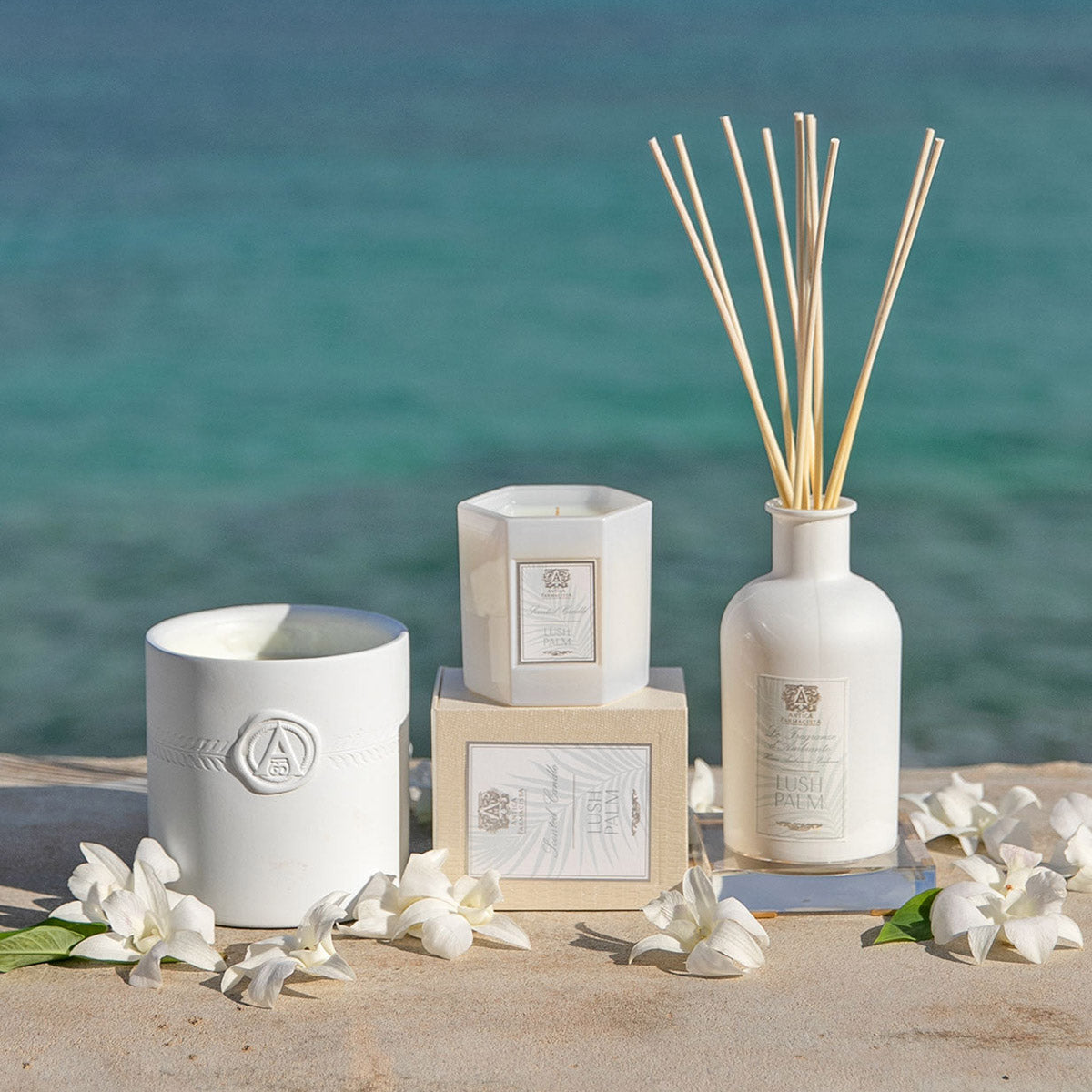 An image of Antica Farmacista Lush Palm Reed Diffuser 16.9 fl oz