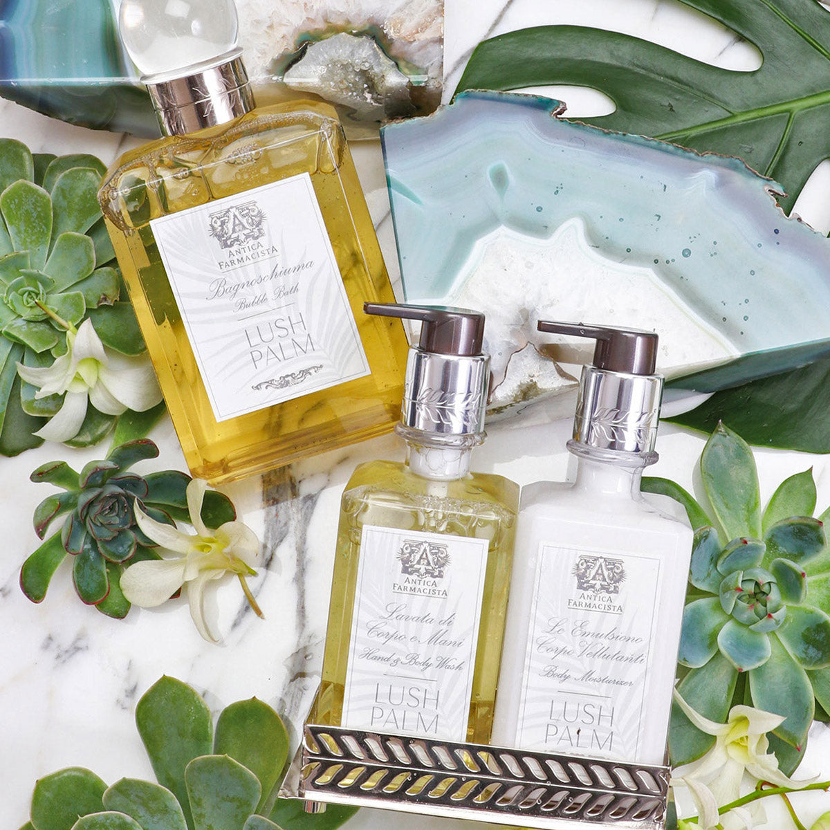 An image of Antica Farmacista Lush Palm Hand and Body Wash 10 fl oz