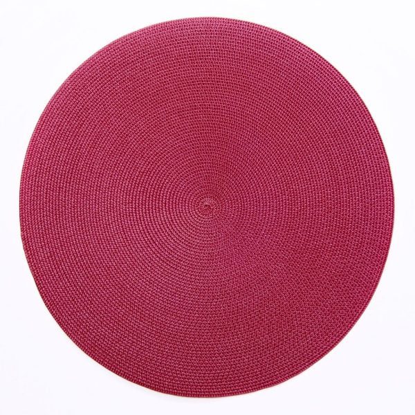 Deborah Rhodes Braided Round Placemats - Set of 4