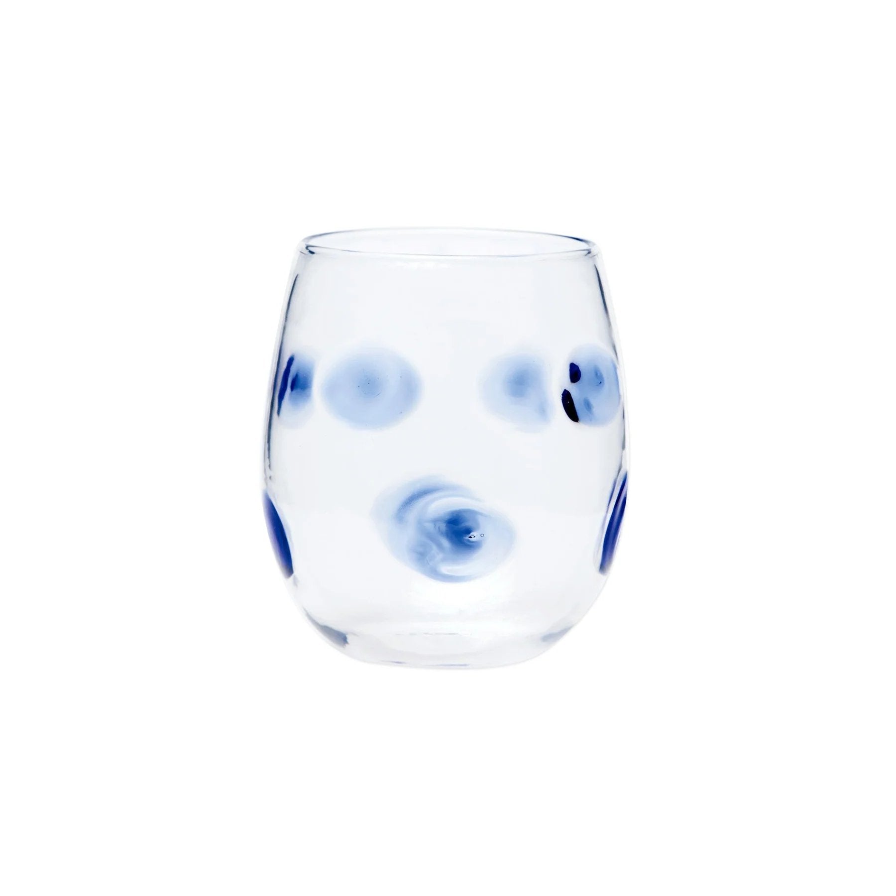 Vietri Drop Stemless Wine Glass