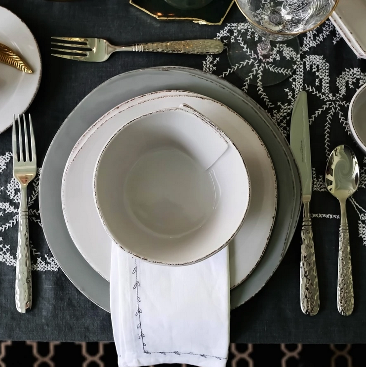 An image of Vietri Martellato Salad Fork