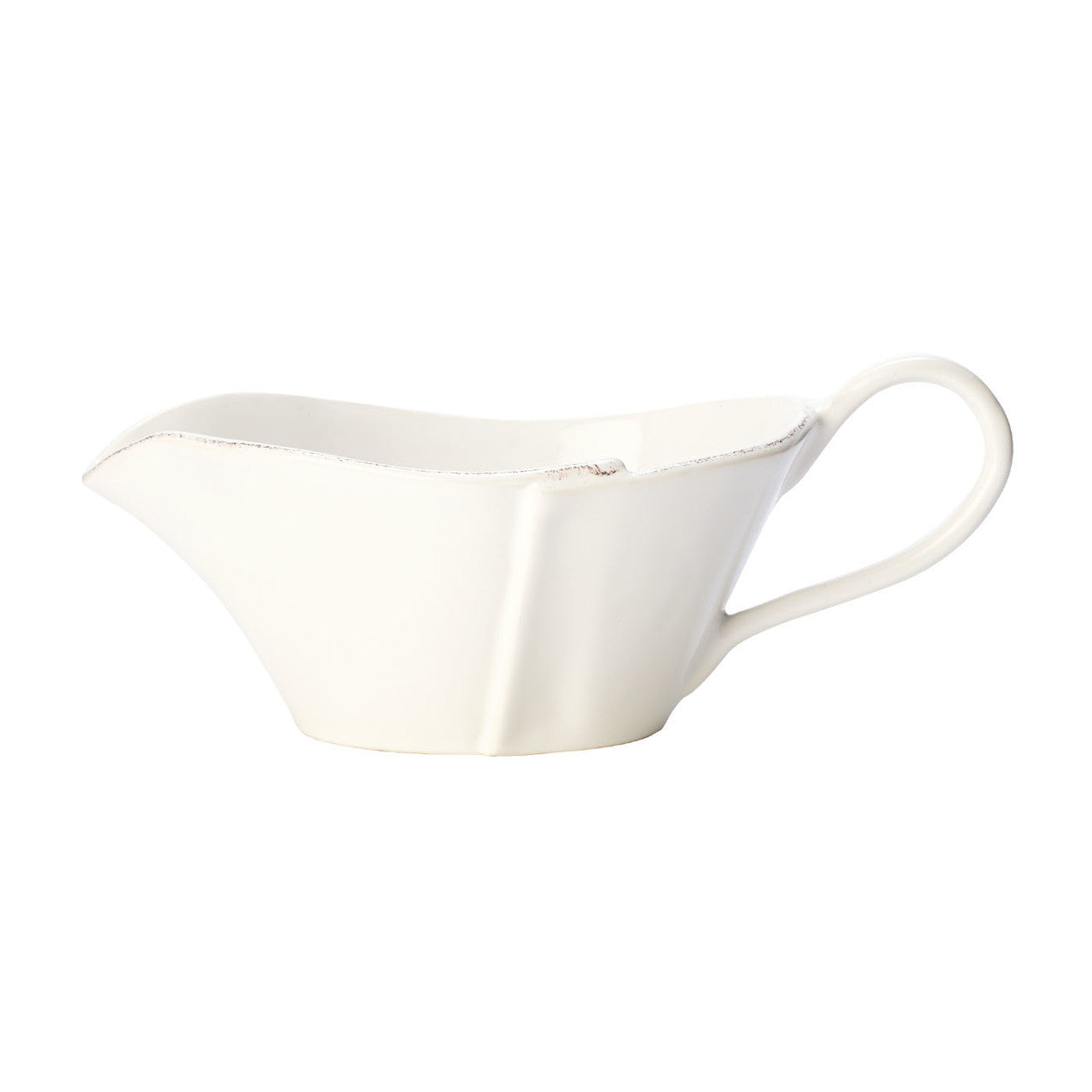 An image of Vietri Lastra White Sauce Server