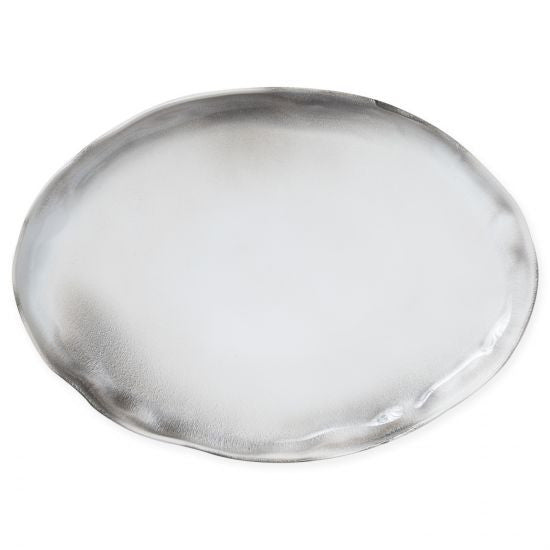 Vietri Aurora Ash Large Oval Platter