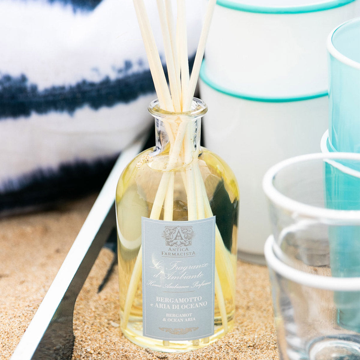 An image of Antica Farmacista Bergamot & Ocean Aira Reed Diffuser 8.5 fl oz