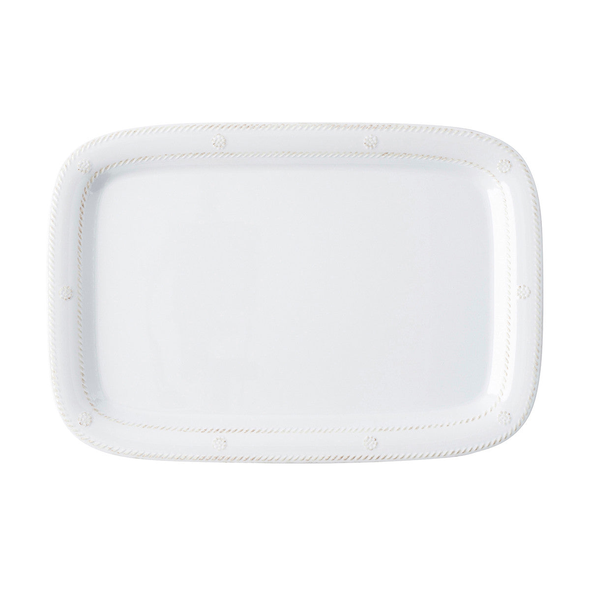 Juliska Berry & Thread Melamine Whitewash Serving Tray