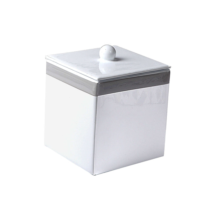 Mike and Ally Regatta Grey Tall Square Container