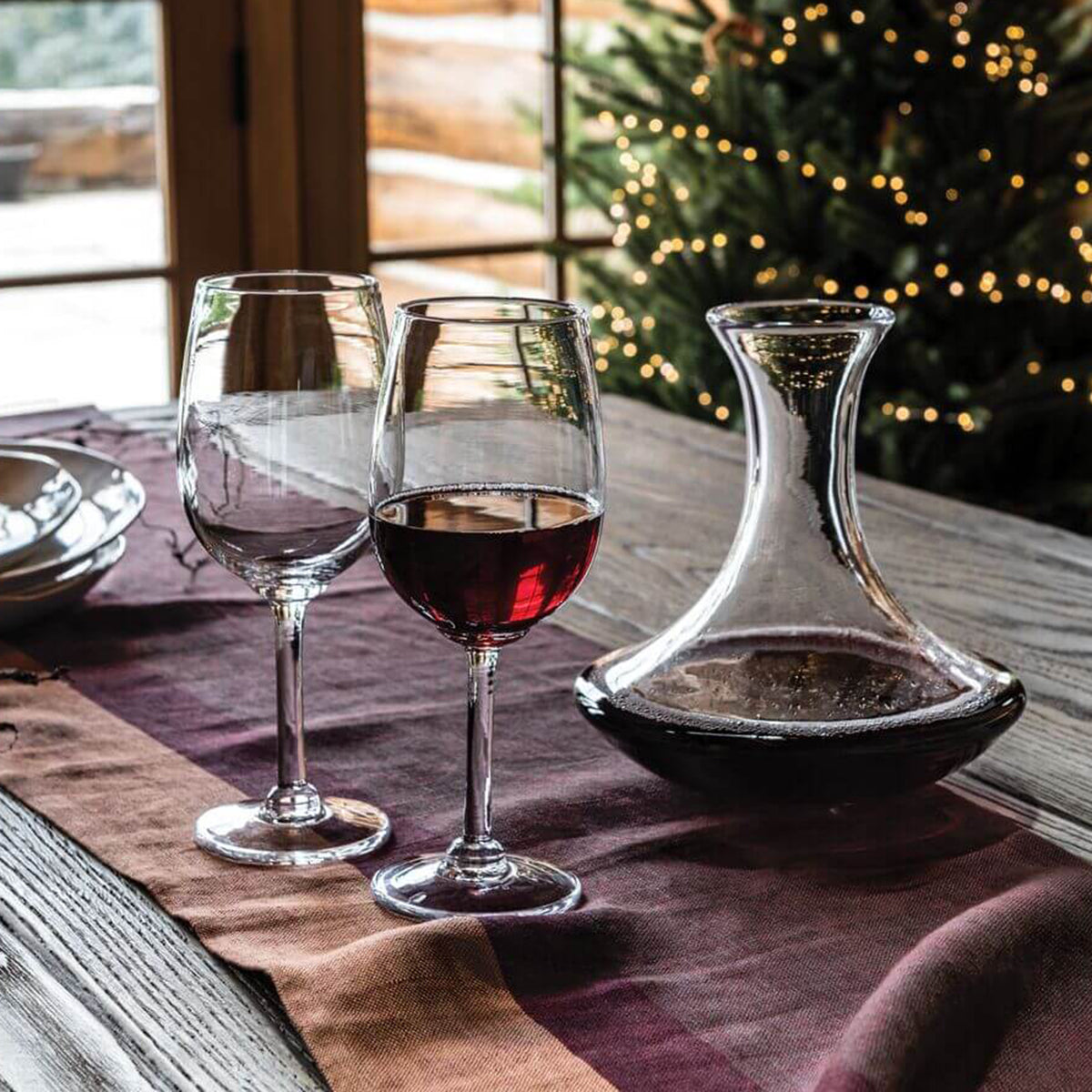 An image of Simon Pearce Madison Wine Decanter