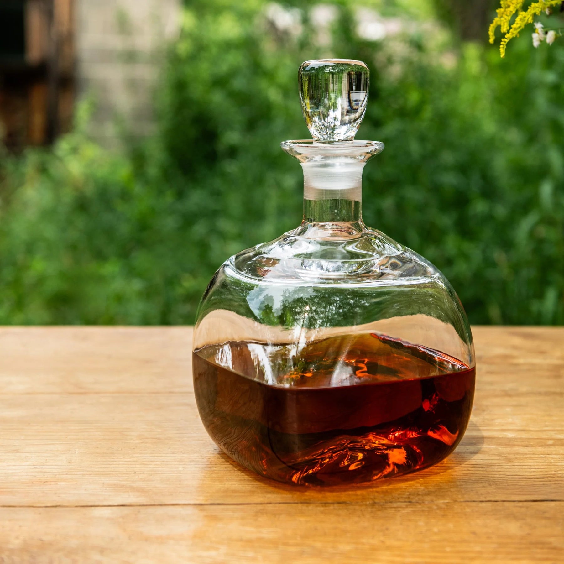An image of Simon Pearce Woodbury Decanter