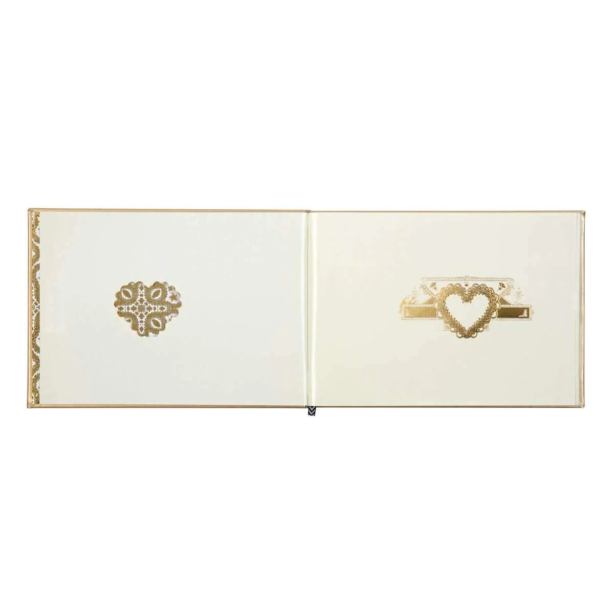 An image of Hachette Christian Lacroix Gold Paseo Guest Book