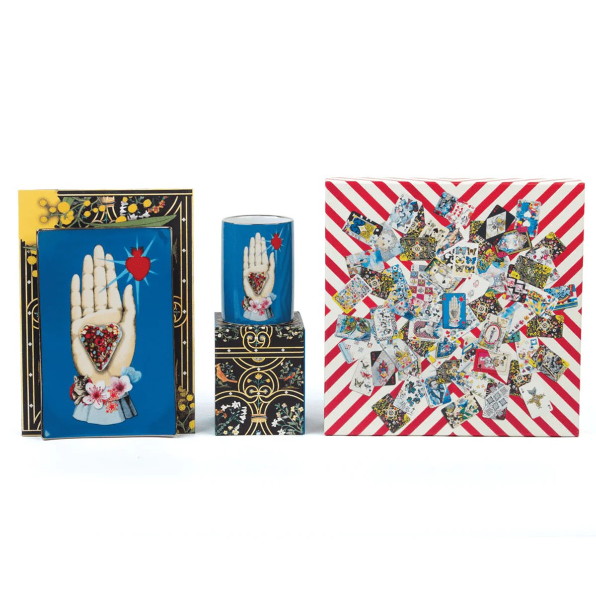 An image of Christian Lacroix Maison de Jeu Double-Sided Puzzle