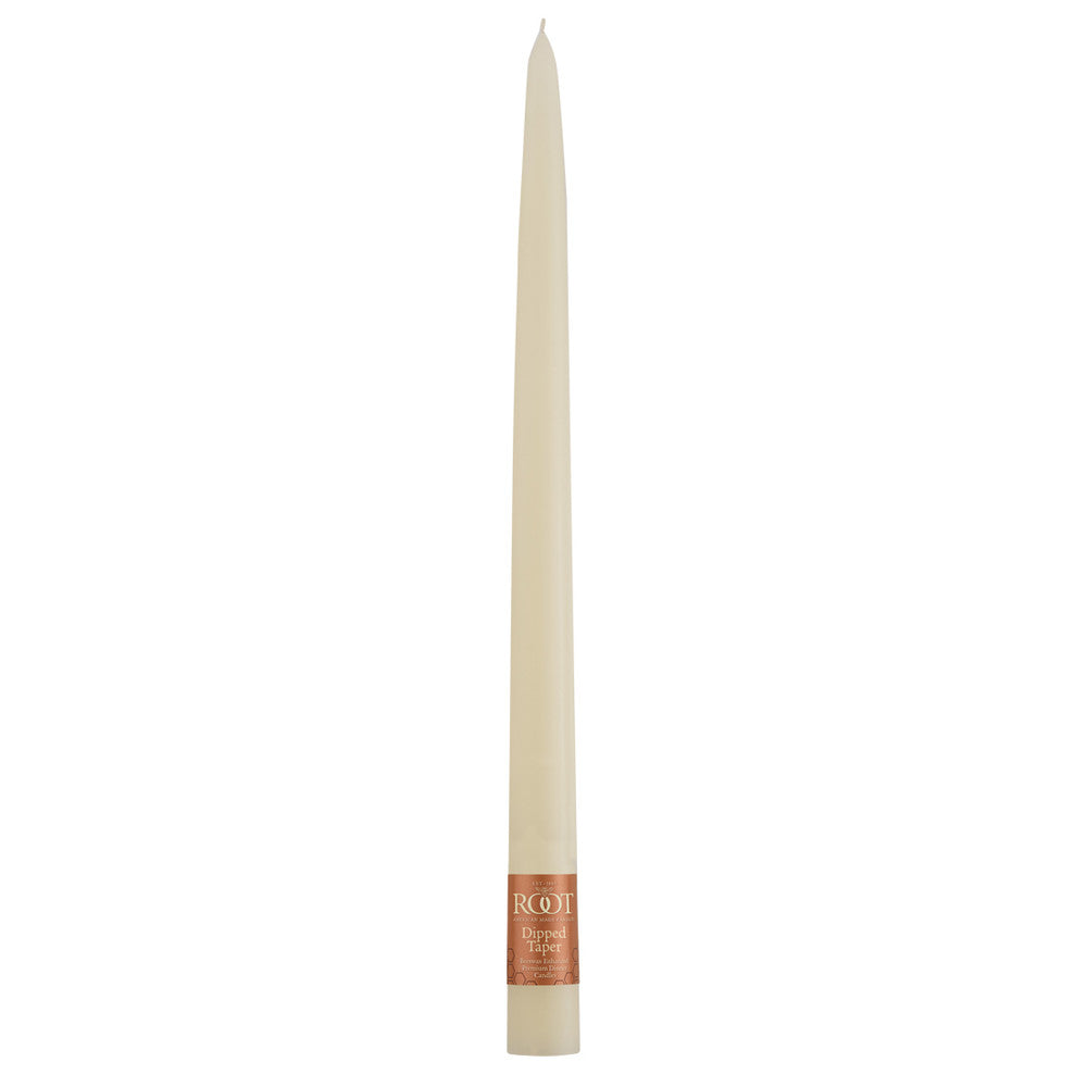 An image of Root Candles 12" Tapers - Ivory