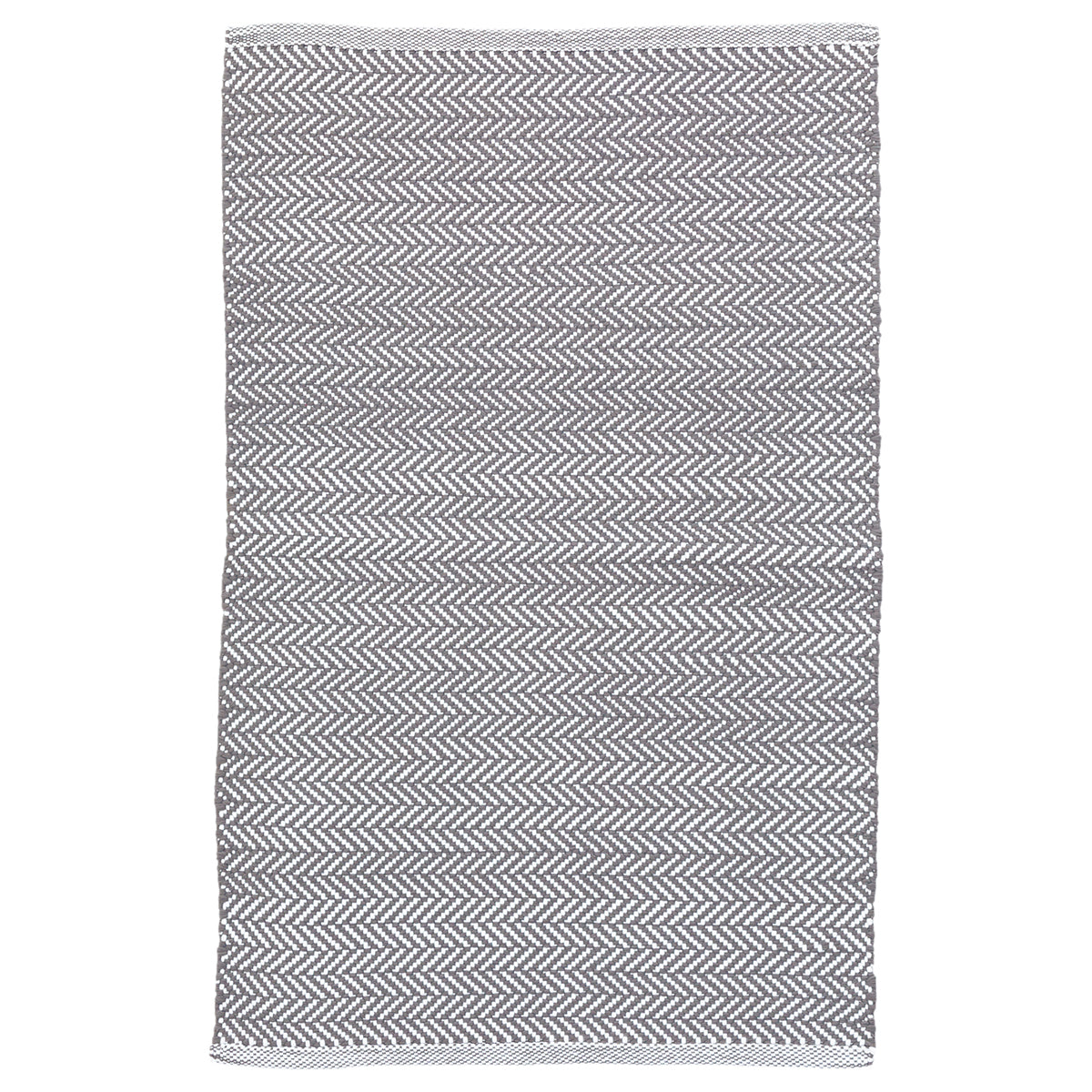 An image of Dash & Albert Herringbone Indoor/Outdoor Rug