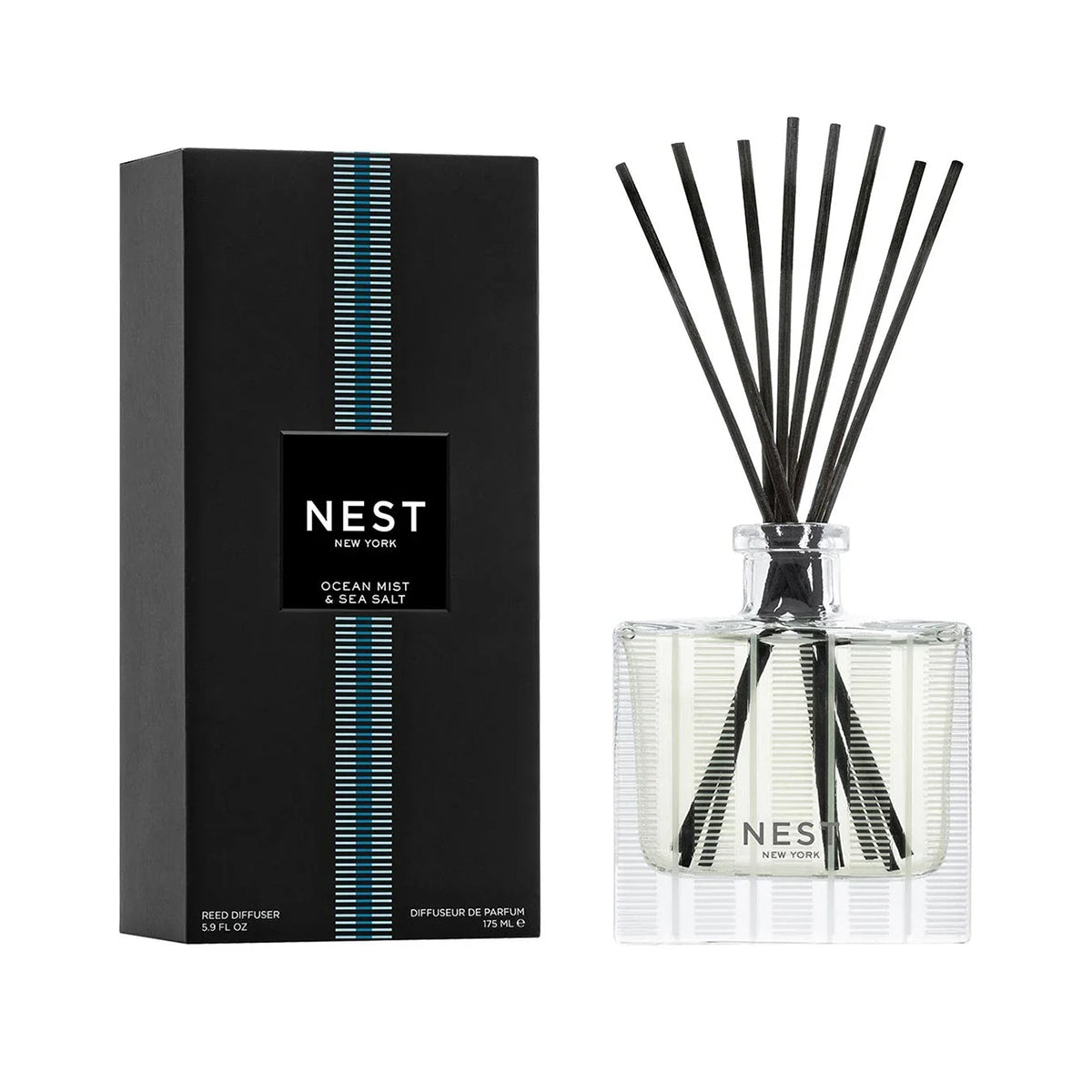 Nest Fragrances Ocean Mist & Sea Salt Reed Diffuser 5.9 fl oz