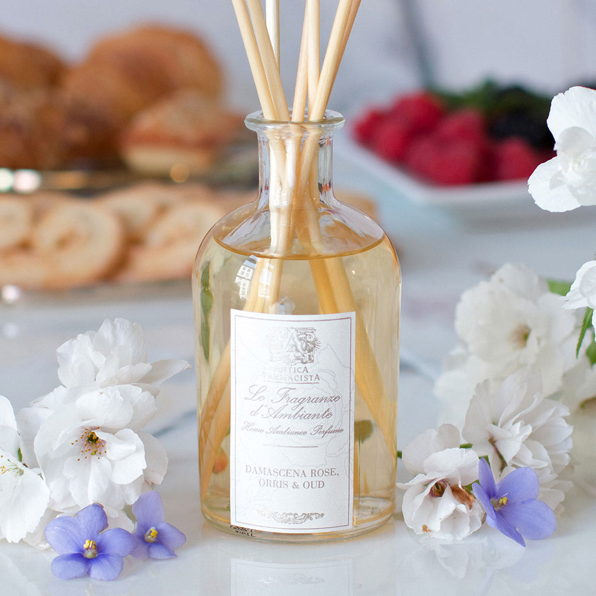 An image of Antica Farmacista Damascena Rose, Orris & Oud Reed Diffuser 16.9 fl oz